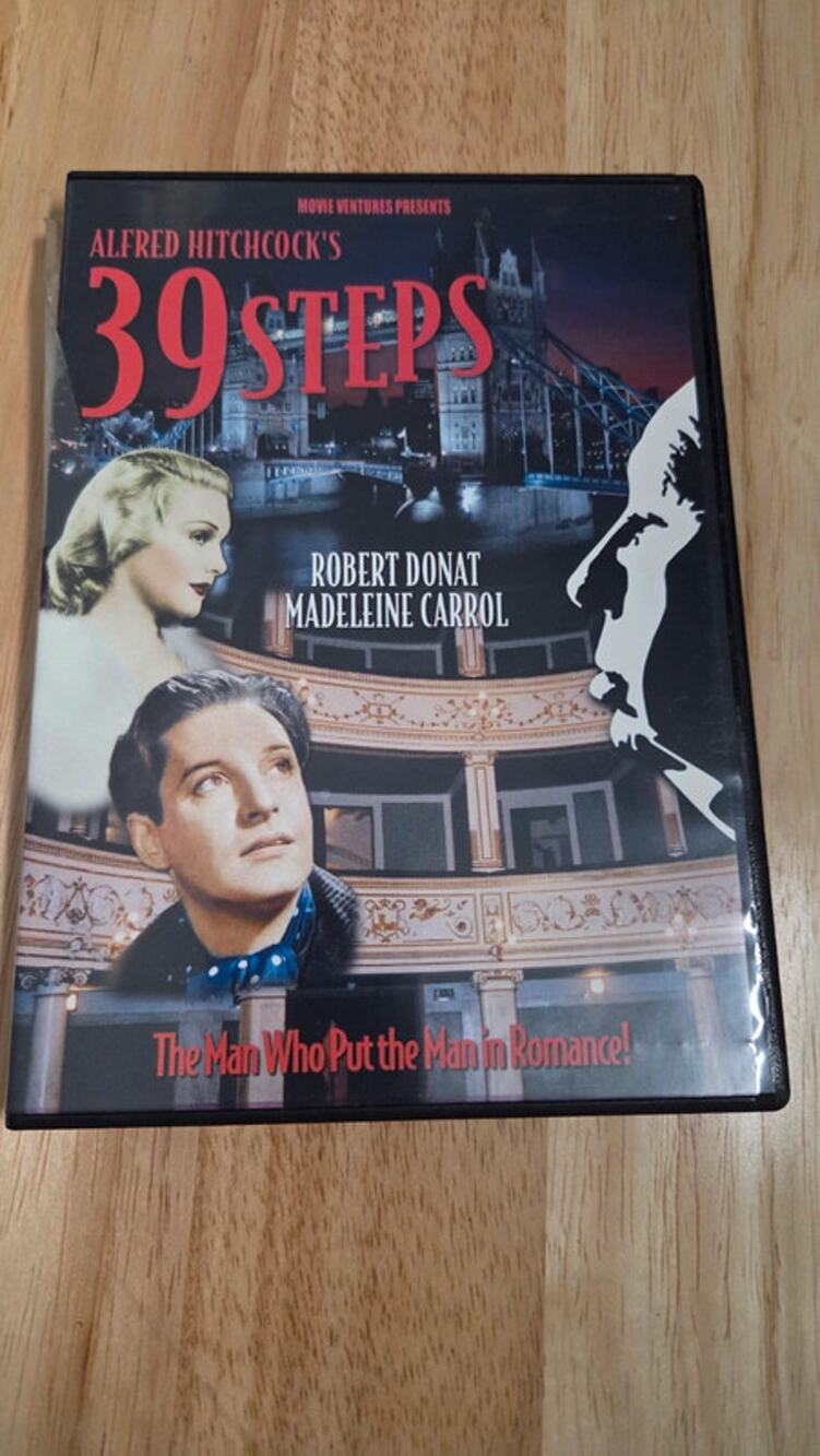 Alfred Hitchcock's The 39 Steps DVD Robert Donat Classic 1935 Thriller